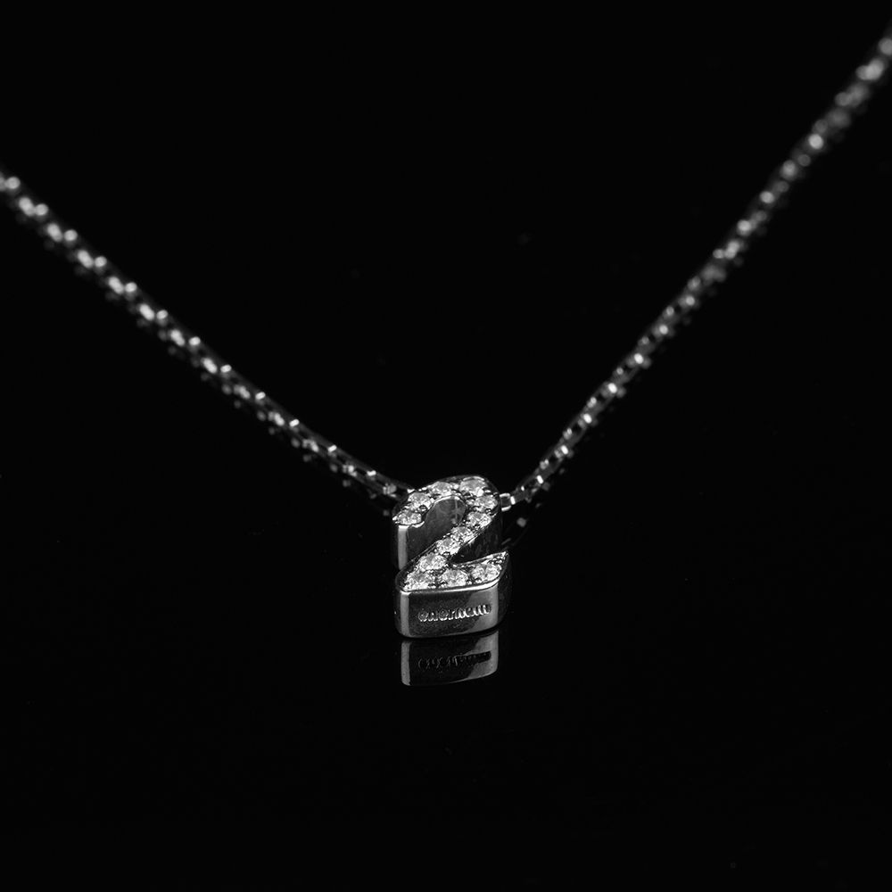 2 circon & cadena – mini S - Imagen 4