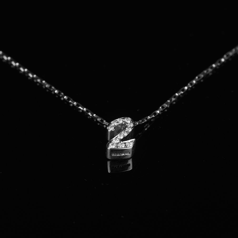 2 circon & cadena – mini S - Imagen 6