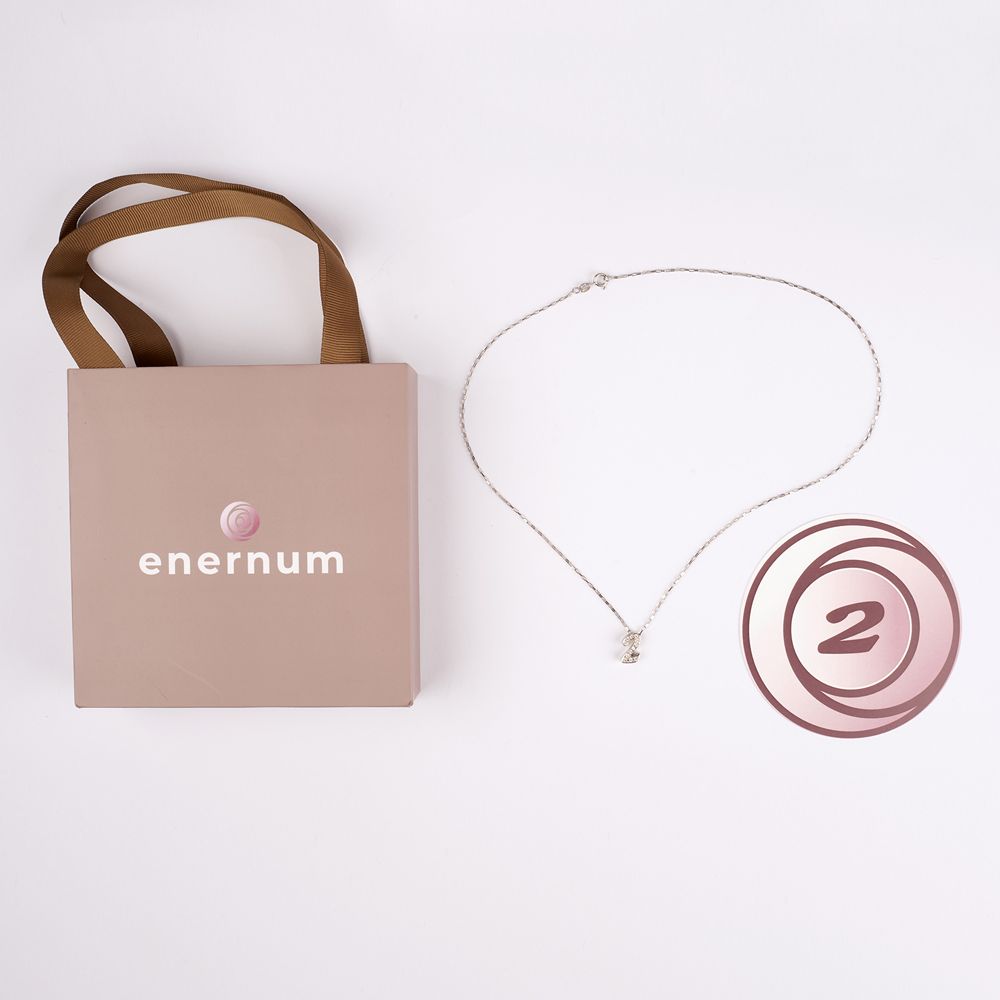 2 circon & cadena – mini S - Imagen 5