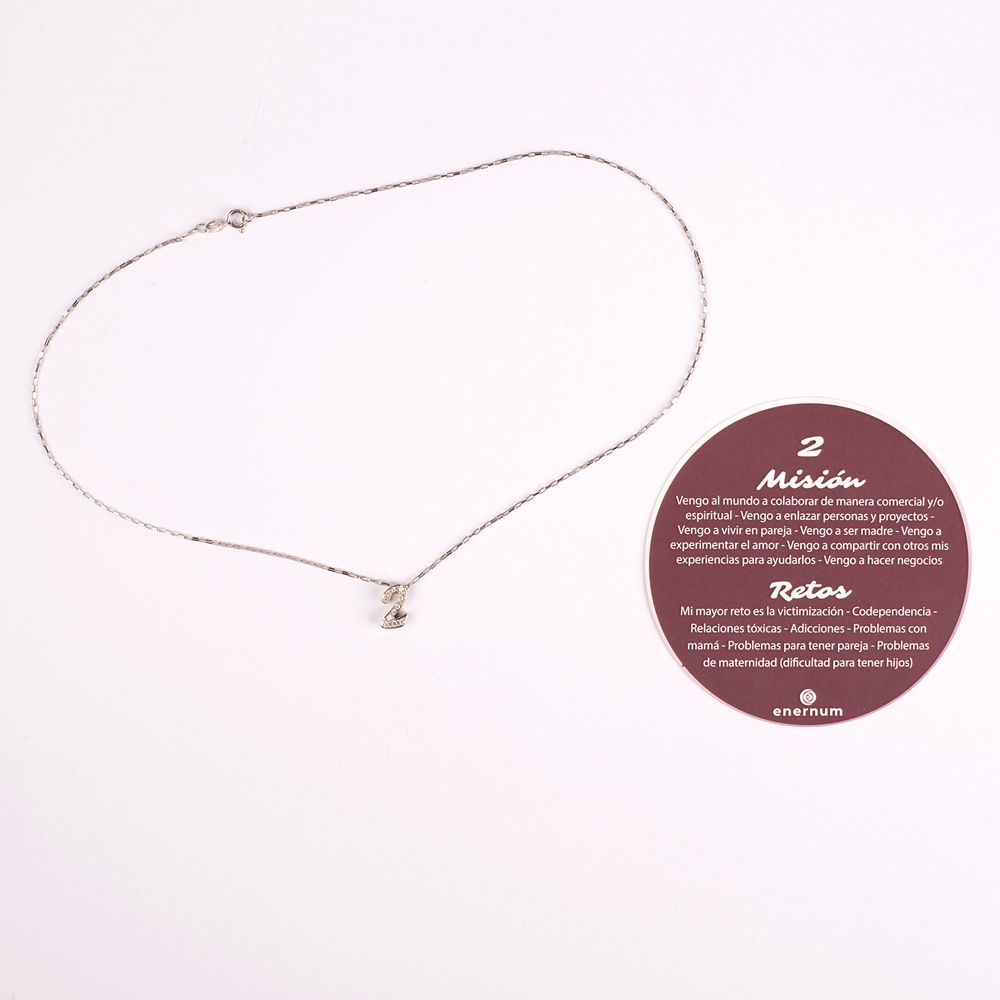 2 circon & cadena – mini S - Imagen 7