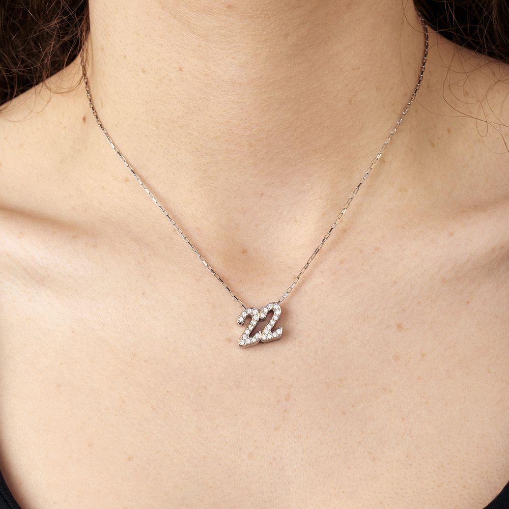 22 circon & cadena – mini S - Imagen 6