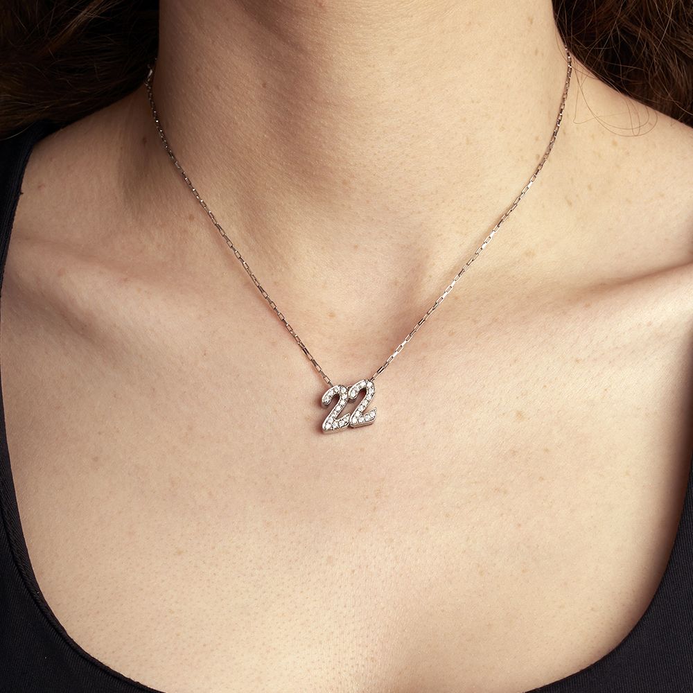 22 circon & cadena – mini S - Imagen 7