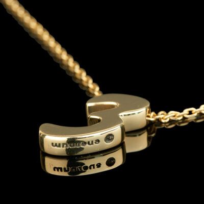 3 gold & cadena – M